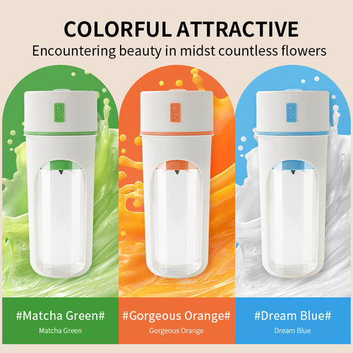 Portable USB Rechargeable Blender – Smoothies & Juices On-the-Go